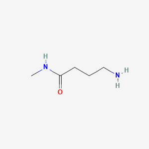 molecular formula C5H12N2O B3188754 4-氨基-N-甲基丁酰胺 CAS No. 23435-12-3