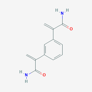 molecular formula C12H12N2O2 B3188757 2,2'-(1,3-Phenylene)di(prop-2-enamide) CAS No. 23435-66-7