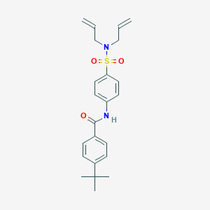 4-tert-butyl-N-{4-[(diallylamino)sulfonyl]phenyl}benzamide