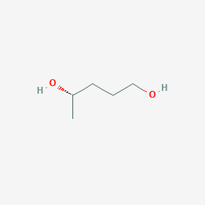 molecular formula C5H12O2 B3188816 (S)-1,4-pentanediol CAS No. 24347-57-7