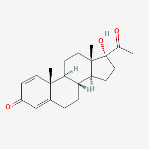 17-Hydroxypregna-1,4-diene-3,20-dione