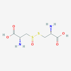 molecular formula C6H12N2O5S2 B3188870 L-Cystine S-oxide CAS No. 2488-84-8