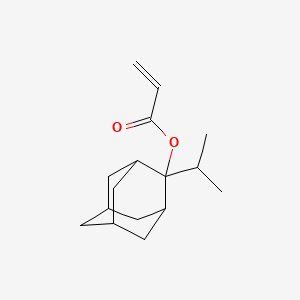 molecular formula C16H24O2 B3188876 2-异丙基-2-丙烯酰氧基金刚烷 CAS No. 251564-67-7