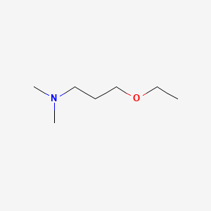 molecular formula C7H17NO B3188879 3-Ethoxy-N,N-dimethylpropylamine CAS No. 25277-18-3