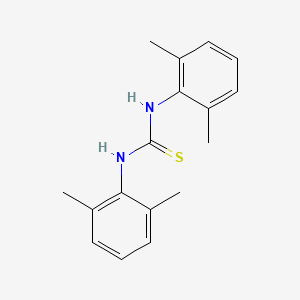 molecular formula C17H20N2S B3188896 Thiourea, N,N'-bis(2,6-dimethylphenyl)- CAS No. 25480-78-8