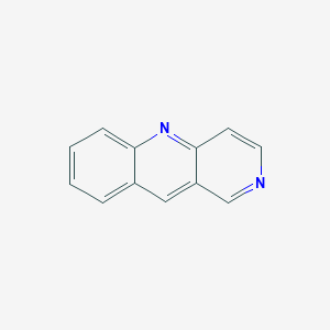 molecular formula C12H8N2 B3188952 Benzo[b][1,6]naphthyridine CAS No. 260-96-8