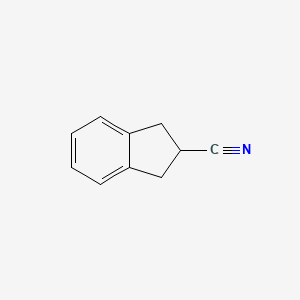 molecular formula C10H9N B3189003 2,3-dihydro-1H-indene-2-carbonitrile CAS No. 26453-01-0