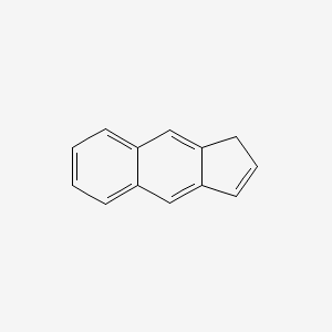 molecular formula C13H10 B3189030 1H-Benz(f)indene CAS No. 268-40-6