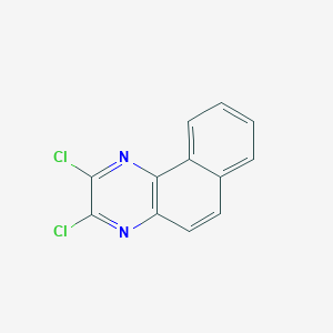 molecular formula C12H6Cl2N2 B3189036 2,3-二氯苯并[f]喹喔啉 CAS No. 26907-93-7
