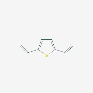 molecular formula C8H8S B3189101 Thiophene, 2,5-diethenyl- CAS No. 27839-46-9