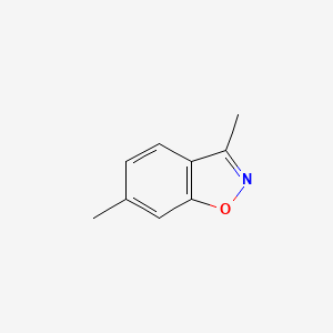 molecular formula C9H9NO B3189218 1,2-Benzisoxazole, 3,6-dimethyl- CAS No. 29505-13-3