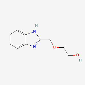 2-(1H-benzimidazol-2-ylmethoxy)ethanol