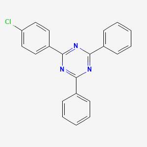 2-(4-Chlorophenyl)-4,6-diphenyl-1,3,5-triazine