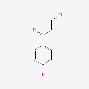3-Chloro-1-(4-iodophenyl)propan-1-one