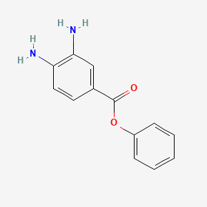 molecular formula C13H12N2O2 B3189398 Phenyl 3,4-diaminobenzoate CAS No. 3204-64-6