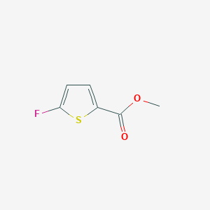 molecular formula C6H5FO2S B3189430 Methyl 5-fluorothiophene-2-carboxylate CAS No. 32415-89-7