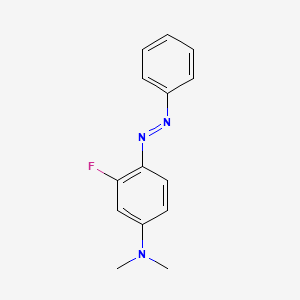 Benzenamine, 3-fluoro-N,N-dimethyl-4-(phenylazo)-