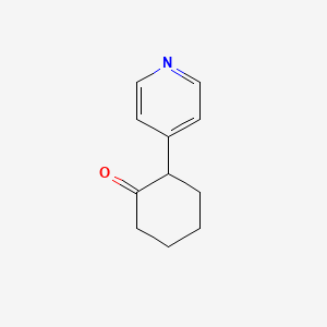 2-(Pyridin-4-yl)cyclohexanone