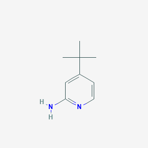 molecular formula C9H14N2 B3189527 4-(叔丁基)吡啶-2-胺 CAS No. 33252-26-5