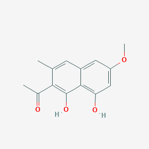 molecular formula C14H14O4 B031896 Torachrysone CAS No. 22649-04-3