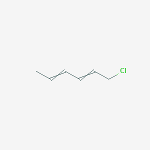 molecular formula C6H9Cl B3189719 2,4-己二烯，1-氯- CAS No. 34632-89-8