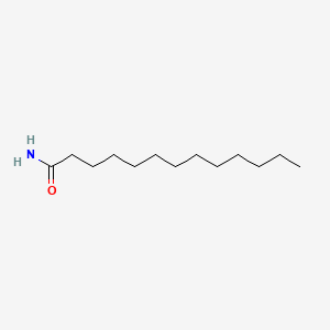 molecular formula C13H27NO B3189724 Tridecanamide CAS No. 34778-57-9
