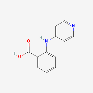 molecular formula C12H10N2O2 B3189737 2-(4-Pyridylamino)benzoic acid CAS No. 34861-30-8