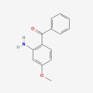 (2-Amino-4-methoxyphenyl)(phenyl)methanone