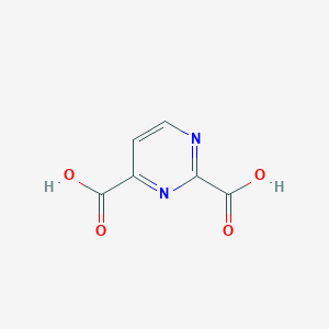 molecular formula C6H4N2O4 B3189996 2,4-Pyrimidinedicarboxylic acid CAS No. 37645-41-3