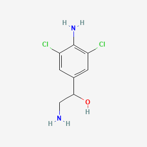 4-Amino-alpha-(aminomethyl)-3,5-dichlorobenzenemethanol