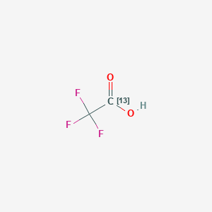 molecular formula C2HF3O2 B031902 三氟乙酸-13C CAS No. 2837-91-4