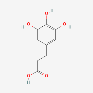 molecular formula C9H10O5 B3190222 3-(3,4,5-trihydroxyphenyl)propanoic Acid CAS No. 40284-59-1