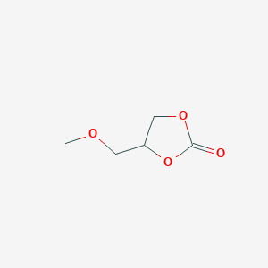molecular formula C5H8O4 B3190244 4-(Methoxymethyl)-1,3-dioxolan-2-one CAS No. 40492-31-7