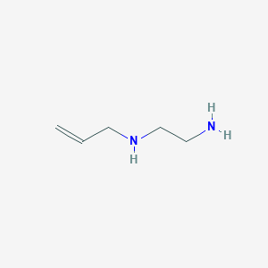 molecular formula C5H12N2 B3190248 Ethylenediamine, N-allyl- CAS No. 40510-22-3