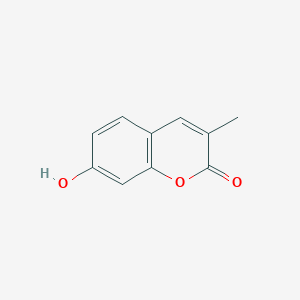 molecular formula C10H8O3 B3190267 7-hydroxy-3-methyl-2H-chromen-2-one CAS No. 4069-67-4