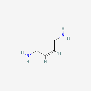 molecular formula C4H10N2 B3190303 (Z)-but-2-ene-1,4-diamine CAS No. 40794-72-7