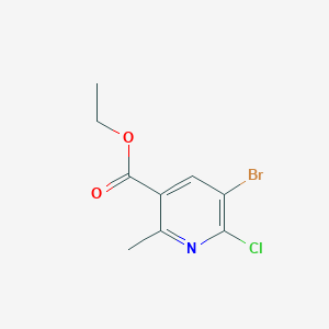 Ethyl 5-bromo-6-chloro-2-methylnicotinate