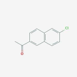 molecular formula C12H9ClO B3190419 1-(6-Chloro-2-naphthyl)ethanone CAS No. 42036-59-9