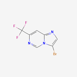 3-Bromo-7-trifluoromethylimidazo[1,2-c]pyrimidine