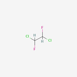 molecular formula C2H2Cl2F2 B3190508 1,2-Dichloro-1,2-difluoroethane CAS No. 431-06-1