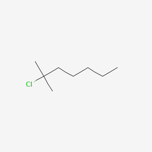 molecular formula C8H17Cl B3190526 2-Chloro-2-methylheptane CAS No. 4325-49-9
