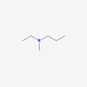 molecular formula C6H15N B3190594 1-Propanamine, N-ethyl-N-methyl- CAS No. 4458-32-6