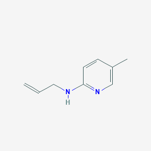 molecular formula C9H12N2 B3190600 5-Methyl-N-(prop-2-en-1-yl)pyridin-2(1H)-imine CAS No. 446061-20-7