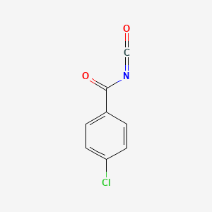 molecular formula C8H4ClNO2 B3190603 4-Chlorobenzoyl isocyanate CAS No. 4461-36-3