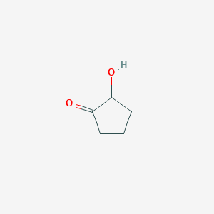molecular formula C5H8O2 B3190740 2-Hydroxycyclopentan-1-one CAS No. 473-84-7