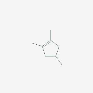 molecular formula C8H12 B3190797 1,3-Cyclopentadiene, 1,2,4-trimethyl- CAS No. 4784-94-5