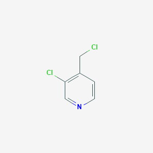 molecular formula C6H5Cl2N B3190849 3-Chloro-4-(chloromethyl)pyridine CAS No. 485828-89-5