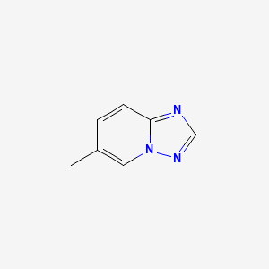 molecular formula C7H7N3 B3190865 6-Methyl-[1,2,4]triazolo[1,5-a]pyridine CAS No. 4931-24-2