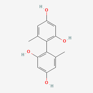 6,6'-Dimethyl-1,1'-biphenyl-2,2',4,4'-tetrol