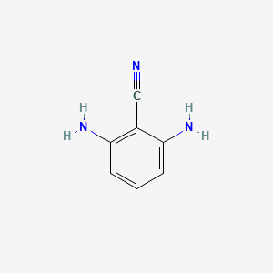 molecular formula C7H7N3 B3190881 2,6-Diaminobenzonitrile CAS No. 49635-80-5